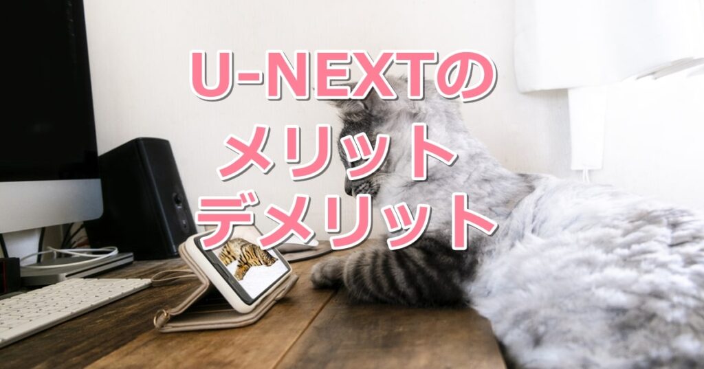 U-NEXT（ユーネクスト）のメリットとデメリット